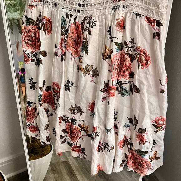 Flowy Floral Summer Tank Dress - Picture 3 of 7